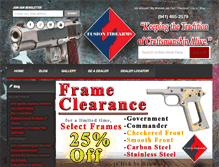 Tablet Screenshot of fusionfirearms.com